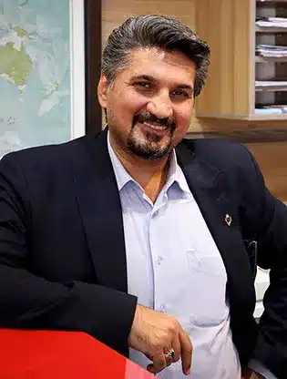 امیر فراهانی - مدیر شرکت هوابار