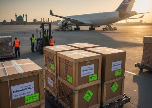 ارسال بار از اصفهان به خارج از کشور - پایانه بار هوایی اصفهان